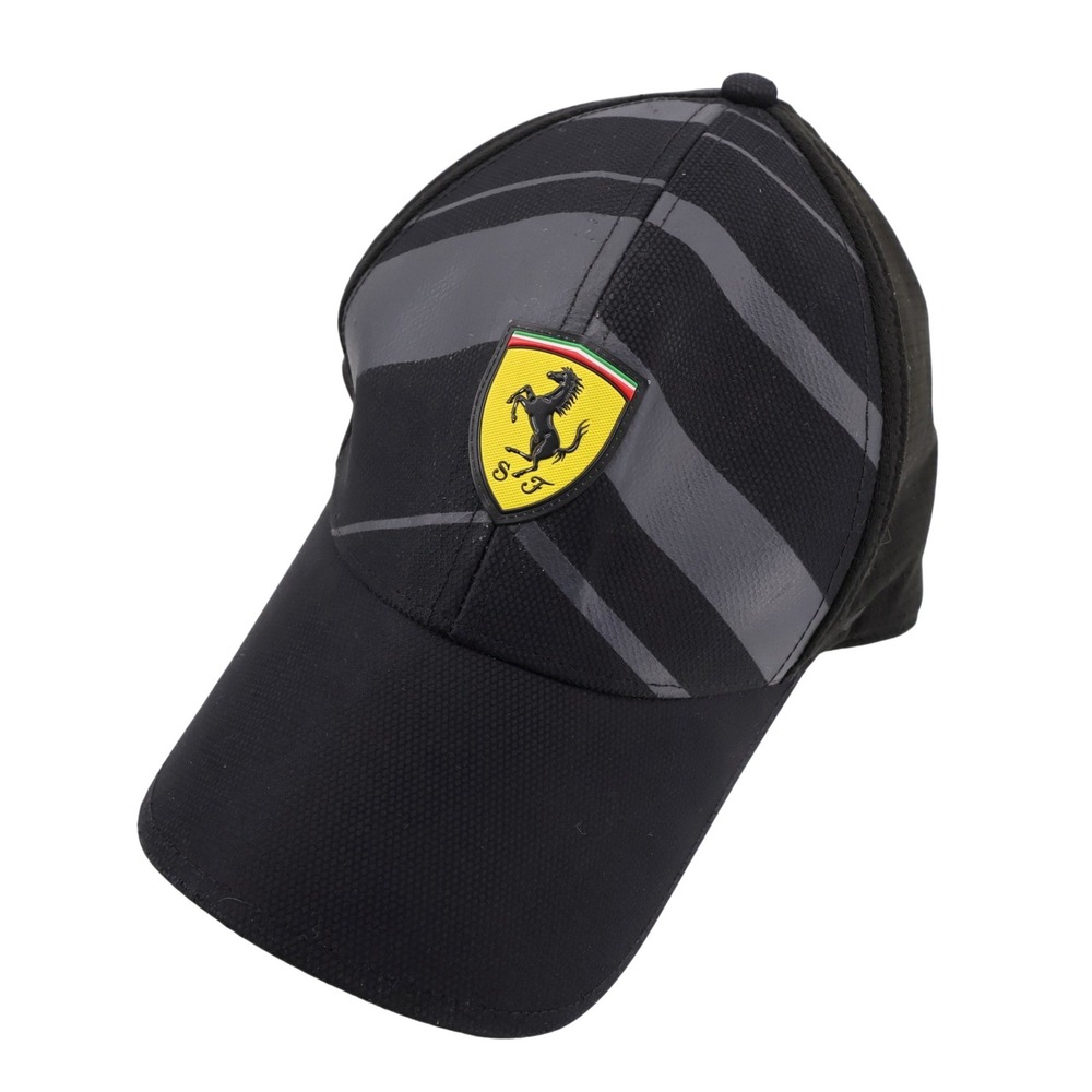 Puma Ferrari Scuderia Shield Snapback Hat Black N/A Mens OSFM